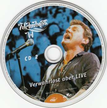 2CD Wolfgang Ambros: Verwahrlost Aber Live
