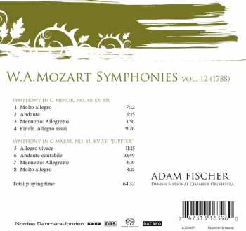 SACD Wolfgang Amadeus Mozart: Symphonies Vol. 12 (1788)