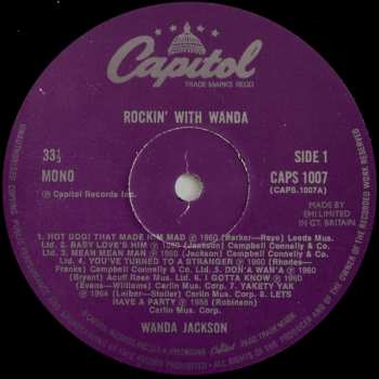 LP Wanda Jackson: Rockin' With Wanda