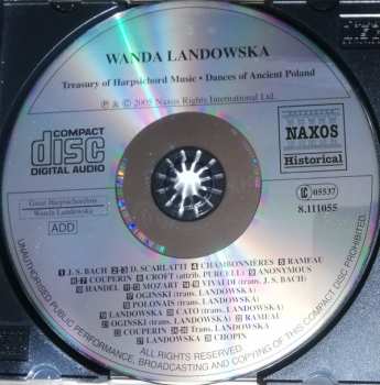 CD Wanda Landowska: Treasury of Harpsichord Music - Dances of Ancient Poland