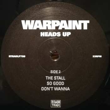 2LP Warpaint: Heads Up