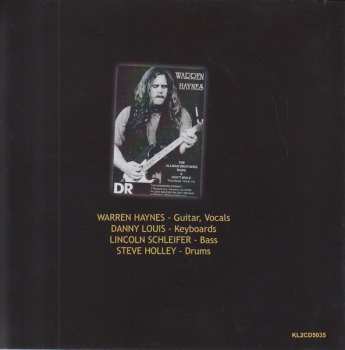 2CD Warren Haynes: Live At Emerson College Boston November '93