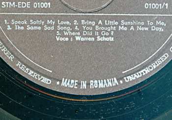 LP Warren Schatz: Warren Schatz