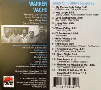 CD Warren Vaché: Songs Our Fathers Taught Us