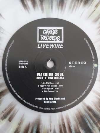 LP Warrior Soul: Rock 'N Roll Disease LTD | CLR