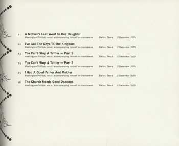 CD Washington Phillips: Washington Phillips And His Manzarene Dreams