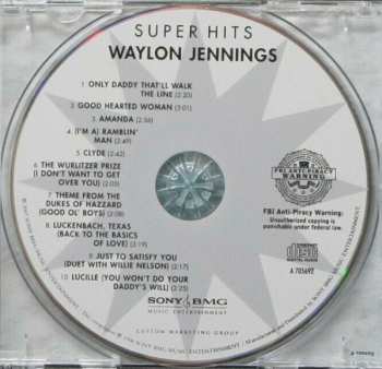 CD Waylon Jennings: Super Hits