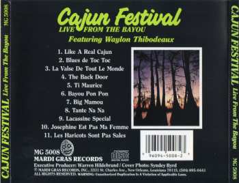 CD Waylon Thibodeaux: Cajun Festival Live From The Bayou
