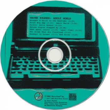 CD Wayne Kramer: Adult World