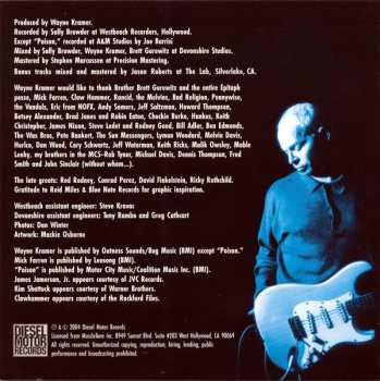 CD Wayne Kramer: The Hard Stuff+