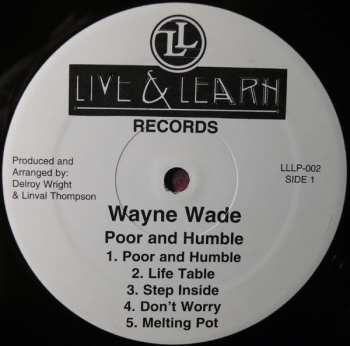 LP Wayne Wade: Poor And Humble