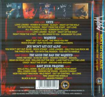 4CD/Doos Waysted: Won't Get Out Alive (Waysted Volume One 1983-1986)