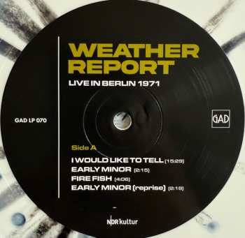 2LP Weather Report: Live In Berlin 1971 CLR | LTD