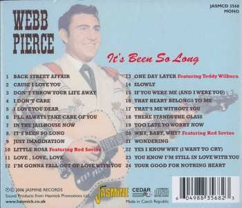 CD Webb Pierce: It's Been So Long