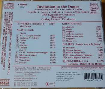 CD Léo Delibes: Invitation To The Dance