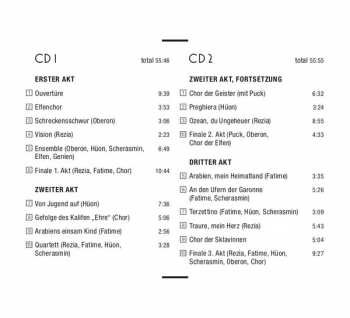2CD Carl Maria von Weber: Oberon