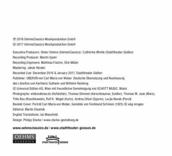 2CD Carl Maria von Weber: Oberon