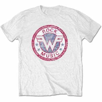 Merch Weezer: T-shirt Rock Music 