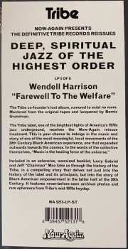 LP Wendell Harrison: Farewell To The Welfare
