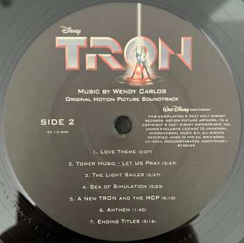 LP Wendy Carlos: Tron (Original Motion Picture Soundtrack) 