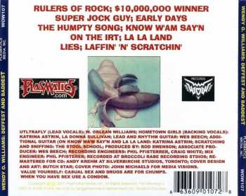 CD Wendy O. Williams' Ultrafly And The Hometown Girls: Deffest! And Baddest!