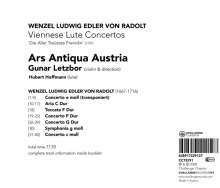 CD Ars Antiqua Austria: Viennesse Lute Concertos