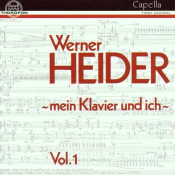 Album Werner Heider: - Mein Klavier Und Ich - Vol. 1