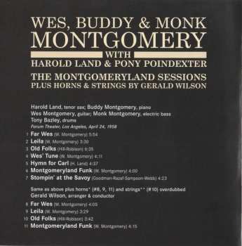 CD Wes Montgomery: The Montgomeryland Sessions