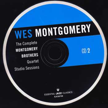 3CD Wes Montgomery: The Complete Montgomery Brothers Quartet Studio Sessions