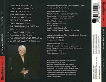 CD Wesla Whitfield: Livin' On Love