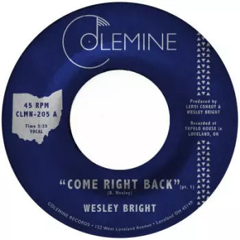 Come Right Back