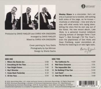 CD Wesley Stace: Late Style