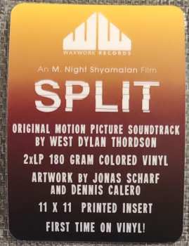 2LP West Dylan Thordson: Split (Original Motion Picture Soundtrack) CLR