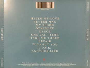 CD Westlife: Spectrum