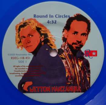 SP Phil Manzanera: Round In Circles / Talk To Me CLR