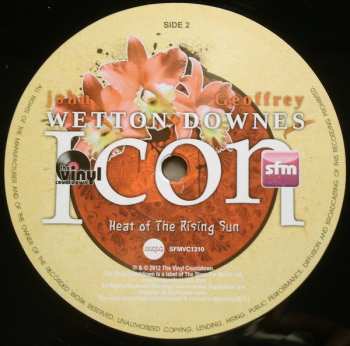 2LP Wetton/Downes: Icon: Heat Of The Rising Sun LTD | NUM