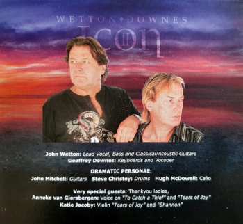 CD Wetton/Downes: Icon II: Rubicon