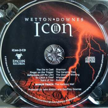 CD Wetton/Downes: Icon II: Rubicon