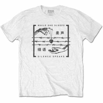 Merch While She Sleeps: T-shirt Silence Speaks 