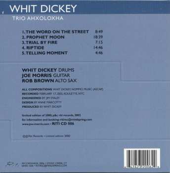 CD Whit Dickey: Prophet Moon LTD