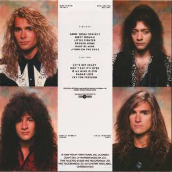 5CD/Doos White Lion: All You Need Is Rock 'N' Roll: The Complete Albums 1985-1991 LTD