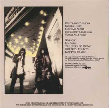 5CD/Doos White Lion: All You Need Is Rock 'N' Roll: The Complete Albums 1985-1991 LTD
