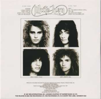 5CD/Doos White Lion: All You Need Is Rock 'N' Roll: The Complete Albums 1985-1991 LTD