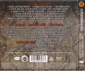 CD/Blu-ray Whitesnake: Greatest Hits - Revisited Remixed Remastered MMXXII DLX