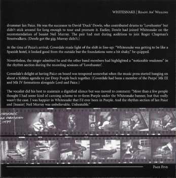 CD Whitesnake: Ready An' Willing