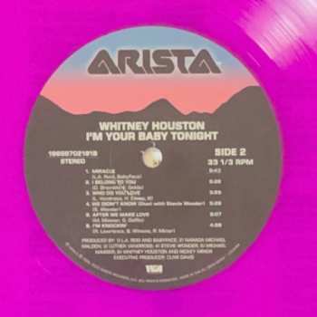 LP Whitney Houston: I'm Your Baby Tonight LTD | CLR