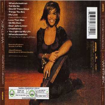 CD Whitney Houston: Just Whitney...