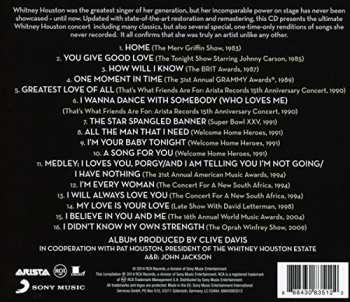 CD Whitney Houston: Live: Her Greatest Performances