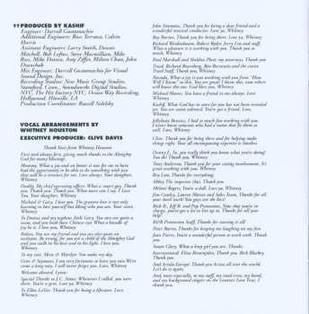 SACD Whitney Houston: Whitney NUM | LTD