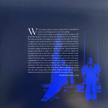 2LP First Aid Kit: Who By Fire - Live Tribute To Leonard Cohen LTD | DLX | CLR